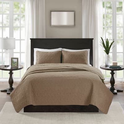 Madison Park Mansfield Reversible Quilt Set