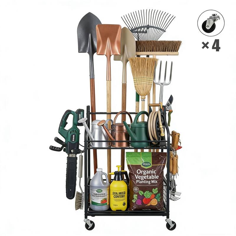 Garden Steel Tools storage Organizer Garden Tool Holders