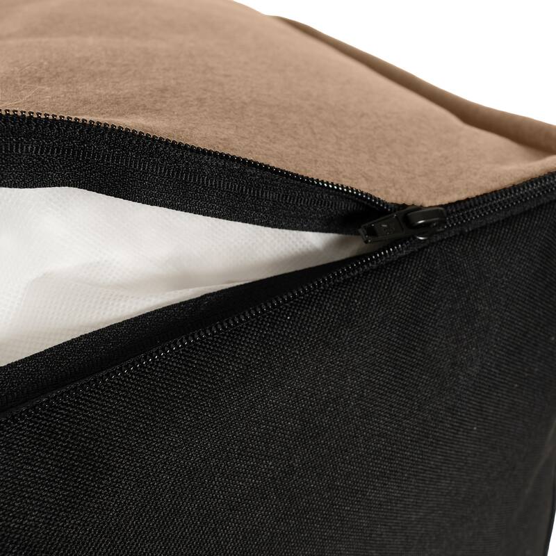 Qiviut Camel Square Pouf