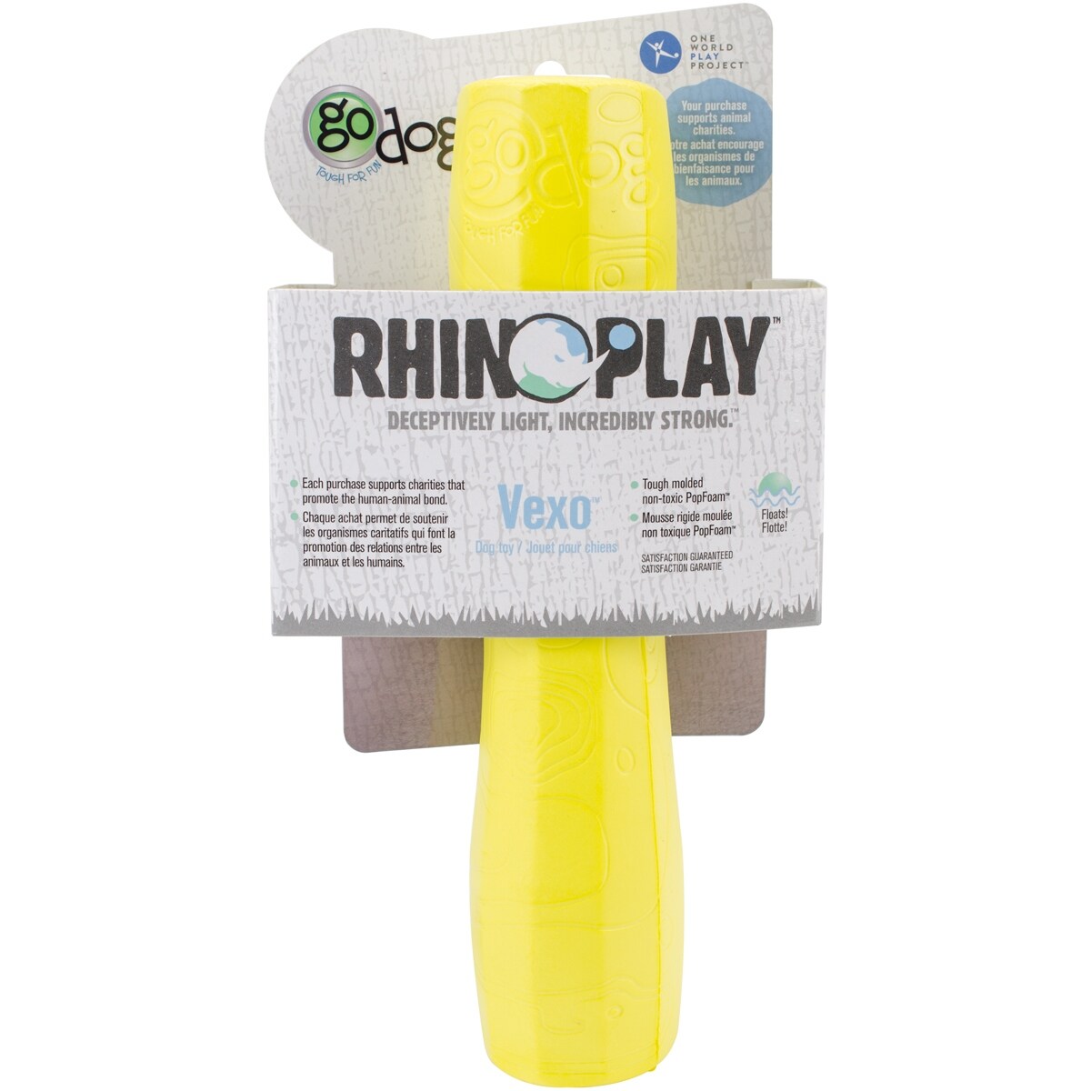 rhino play dog toys