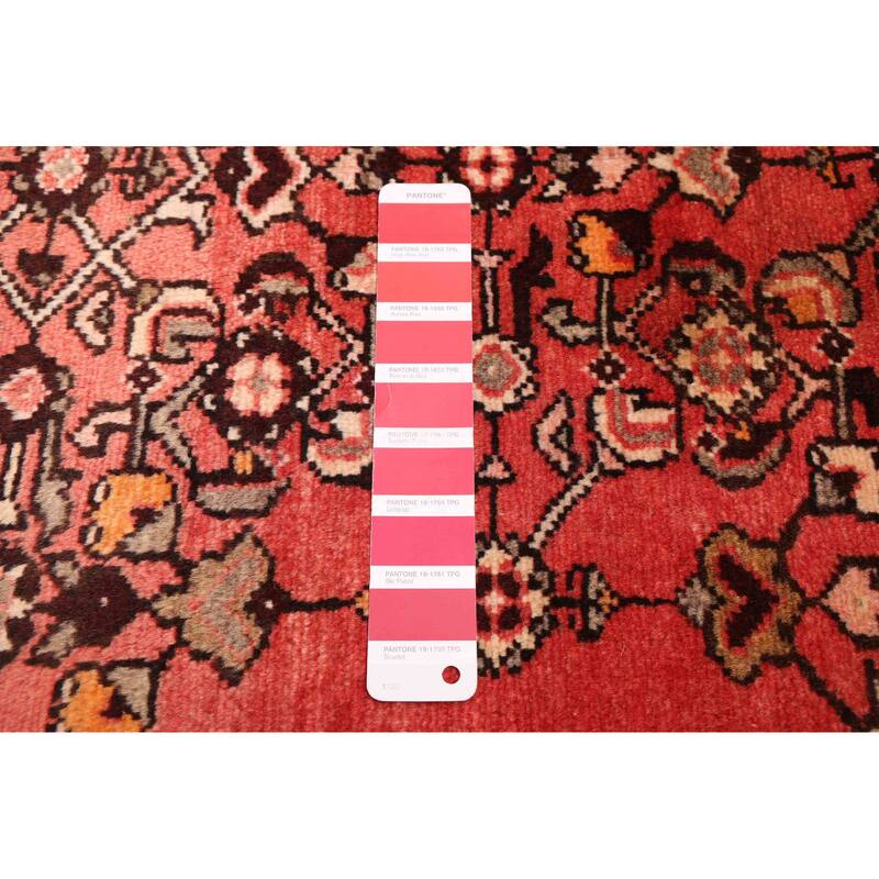 ECARPETGALLERY Hand-knotted Andelz Light Red Wool Rug - 2'8 x 10'6