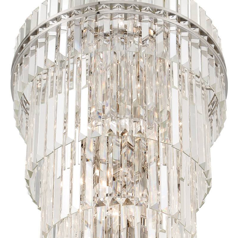 Crystorama Lighting Group HAY-1419 Hayes 31 Light 24" Wide Crystal