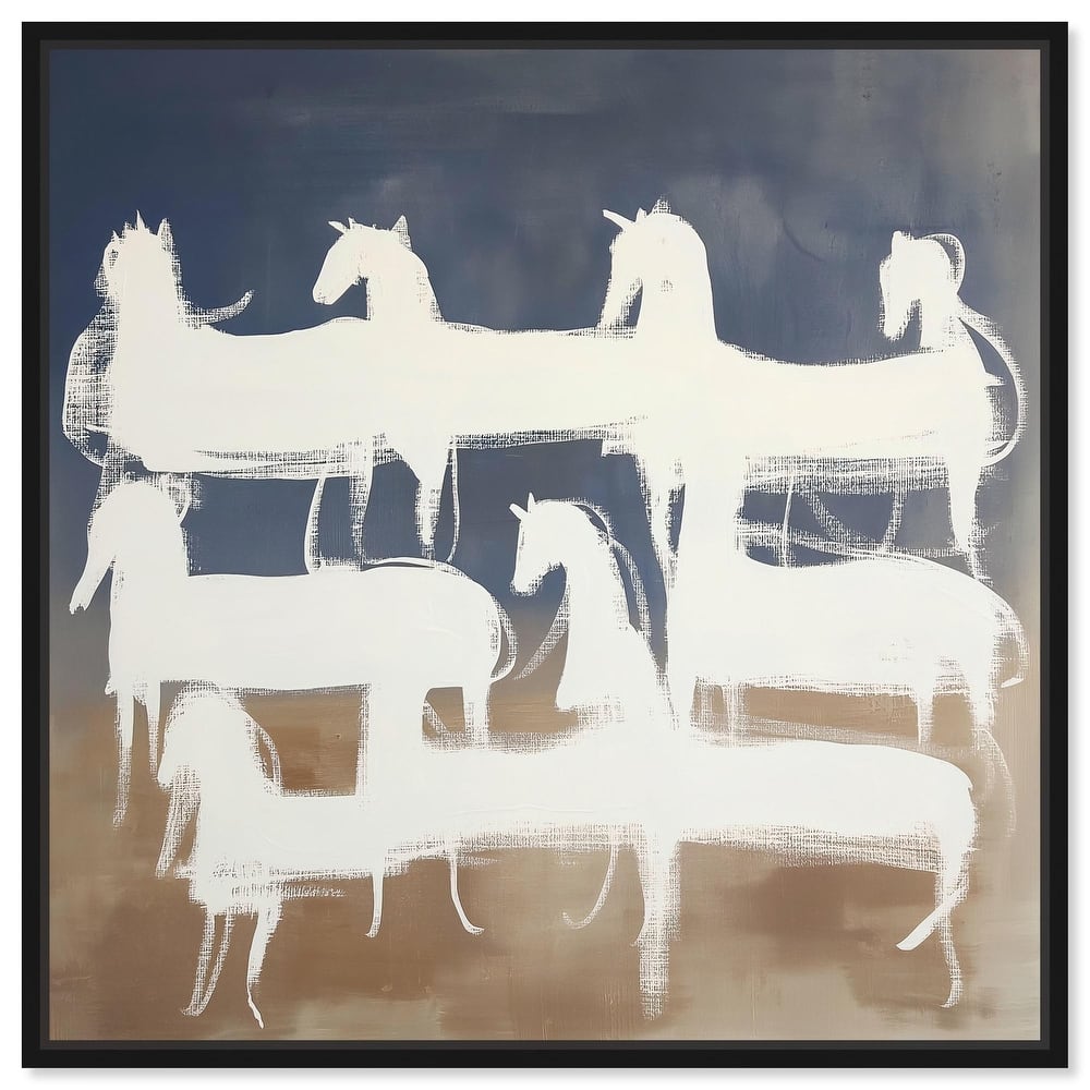 Phantom Herd Canvas by Art Remedy