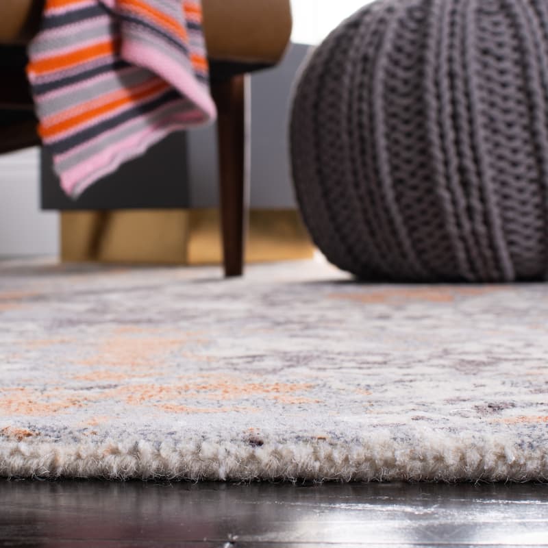 SAFAVIEH Handmade Restoration Vintage Dania Modern Wool Rug
