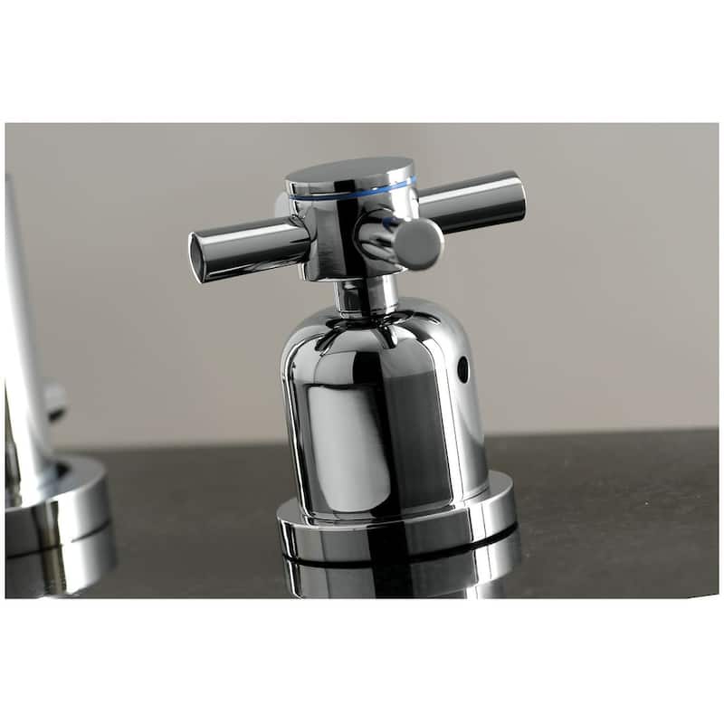 Kingston Brass Concord 1.2 GPM Deck Mounted Widespread Bathroom Faucet