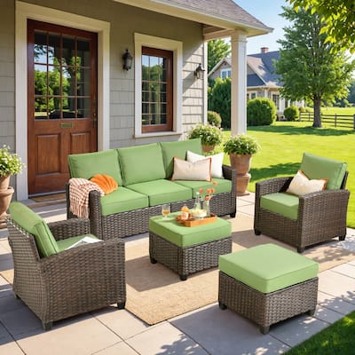 XIZZI 5-piece Patio Furniture Conversation Seating Set