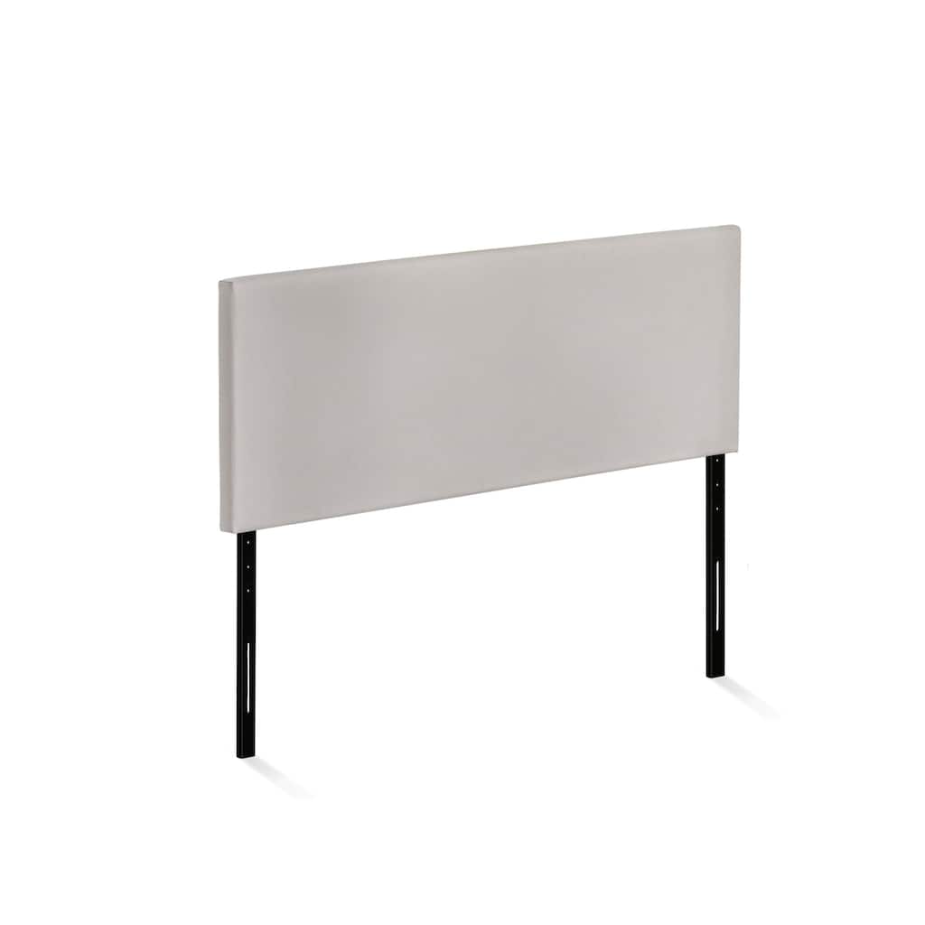 Vintage Headboard Full Size - Plain Upholstered Bedroom Headboard - Stylish & Easy Assembly