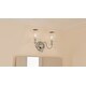 preview thumbnail 7 of 5, McKinney 2-Light Brushed Nickel Bath Light