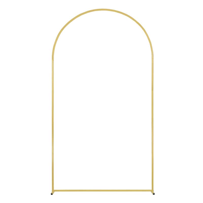 Set of 3 Metal Backdrop Stand Arch with Case Connection Ideal Decoration for Wedding Party or Any Special Celebrations