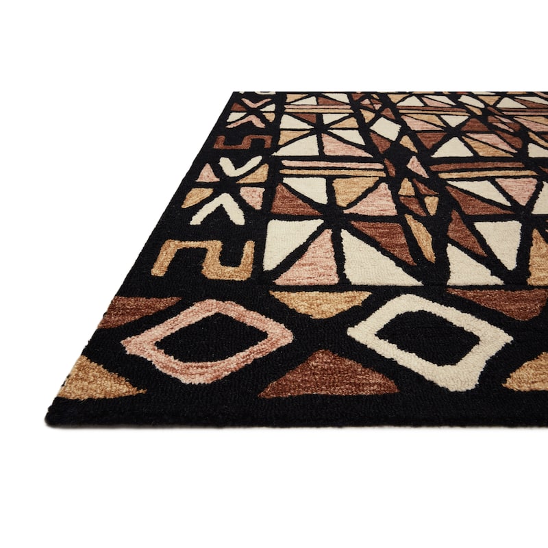 Alexander Home La'akea Hand-Tufted Diamond Moroccan Area Rug