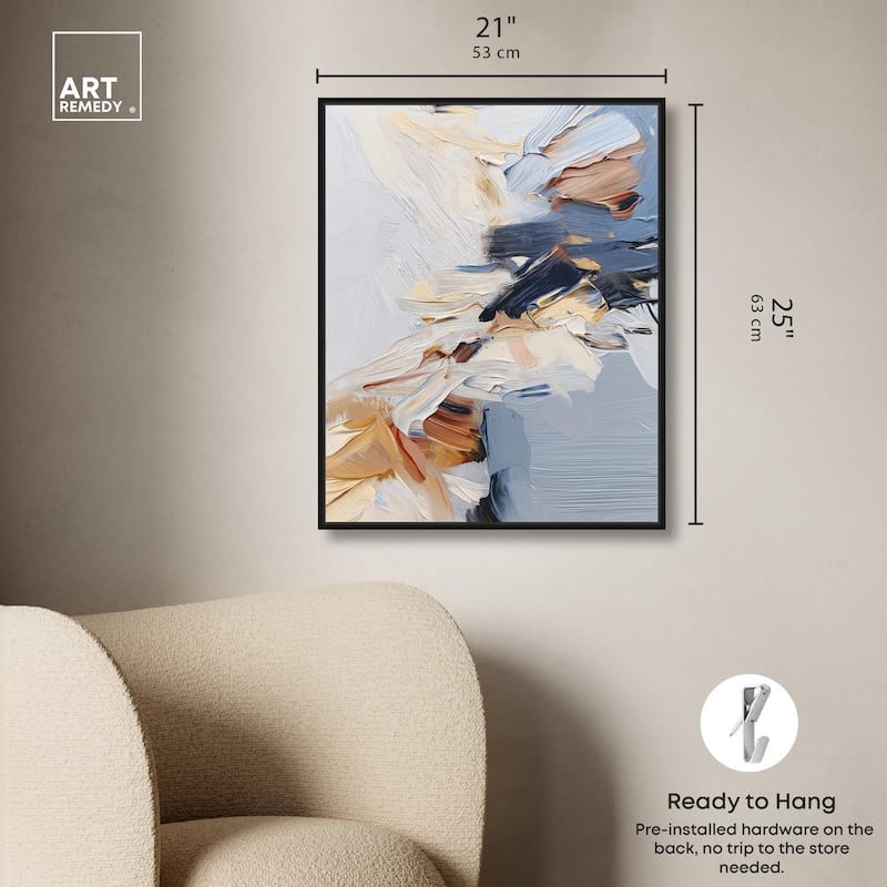 A Symphony in White II Canvas by Art Remedy