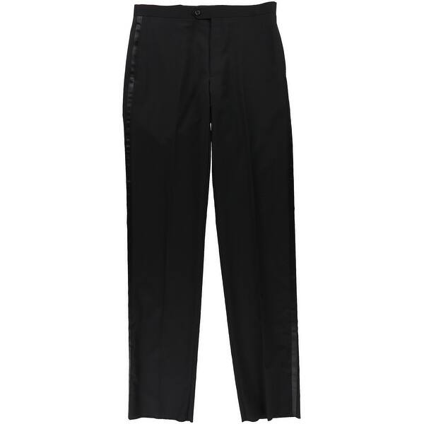 slide 1 of 4, Calvin Klein Mens Wool Dress Pants Slacks