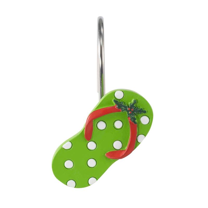 Avanti Linens Flamingo Jingle Shower Hooks - Multicolor