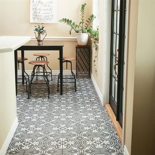 Shop Somertile 7 75x7 75 Inch Thirties Classic Ceramic Floor And Wall Tile 25 Tiles 11 11 Sqft Overstock 9969869 Sample