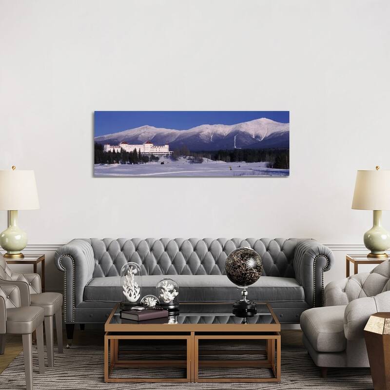 iCanvas "Mt. Washington Hotel Resort, Mount Washington, Bretton Woods, New Hampshire, USA" by Panoramic Images Canvas Print