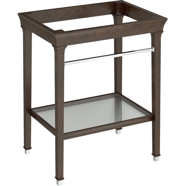 American Standard 9056.030 Town Square S Metal Lavatory Console Legs with Bottom Shelf