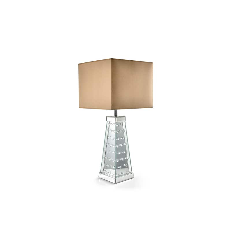 Decor 28 in. Tan Table Lamp
