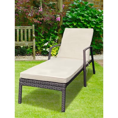 Patio Lounge Chairs - Outdoor Rattan Wicker Chaise Lounges Chair