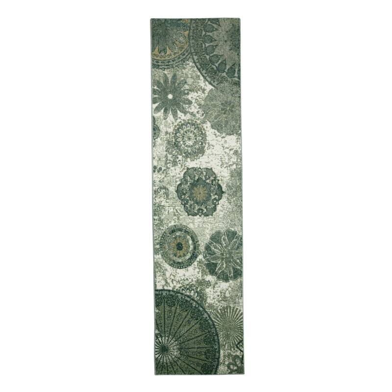 Porch & Den Bexley Floral Medallion Area Rug