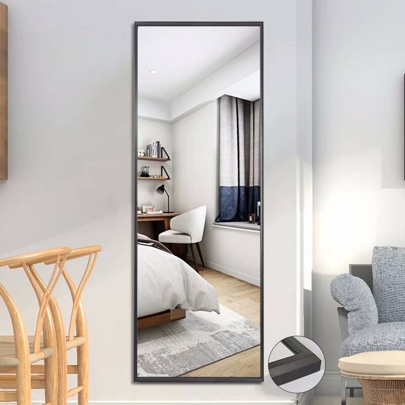 Carson Carrington Salmijarvi Wide Frame Full Length Floor Mirror