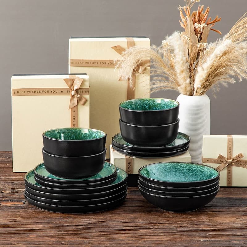 Vancasso PLAYA Kiln-Change Glaze Dinnerware Sets (16/18/24pc)
