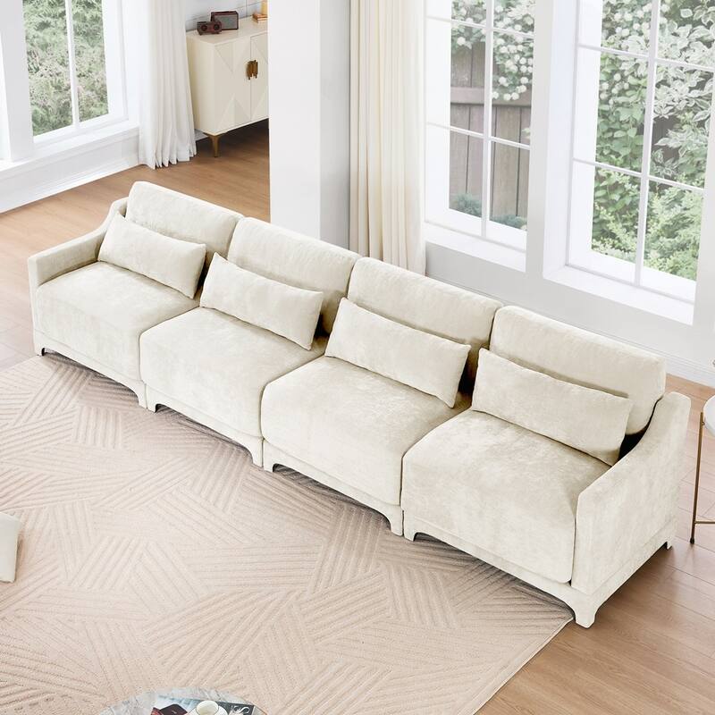 Chenille Fabric sofa
