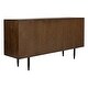 preview thumbnail 4 of 7, SAFAVIEH Couture Eleni Brass Sideboard - Dark Brown - 18 in w x 69 in d x 36 in h