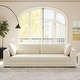 preview thumbnail 12 of 10, Poly & Bark Fabric Capri 99" Sofa - Performance Fabric (Stain and Spill Resistant)
