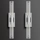 preview thumbnail 26 of 96, KAYLA Modern Glass Wall Sconces, Indoor Wall Lighting Wall Light Fixtures, Vanity Light with Glass Shade(2-Sets)