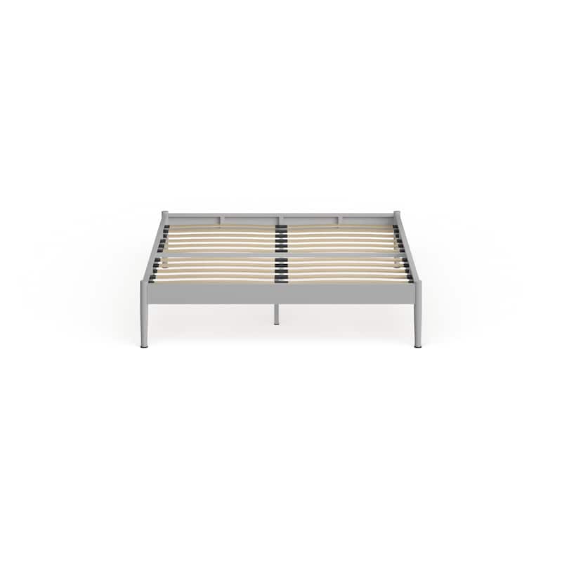Carson Carrington Deje Stainless Steel Grey Bed Frame