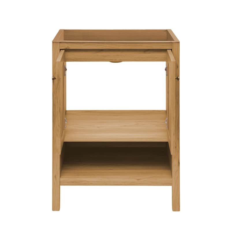 Chateau 24" Bathroom Vanity In Natural Oak - Cabinet
