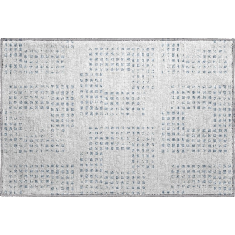 Premium Washable Super Soft Modern Houndstooth Mayfield Rug