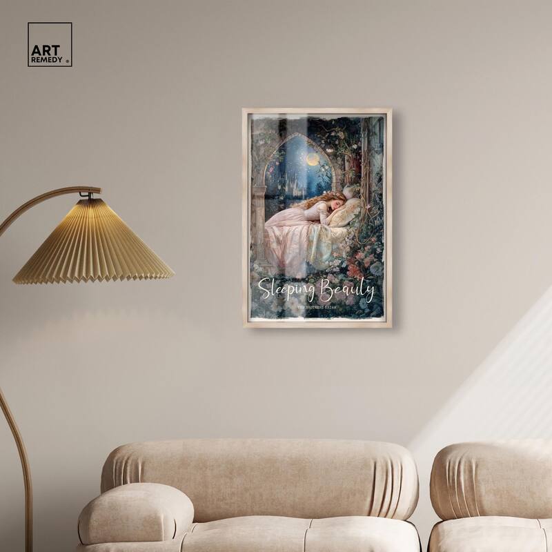 Classic Sleeping Beauty Shadowbox by Art Remedy