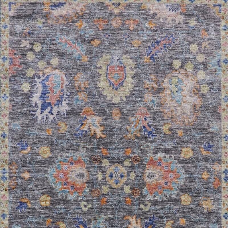 HomeRoots Floral Traditional Rectangle Outdoor Rug