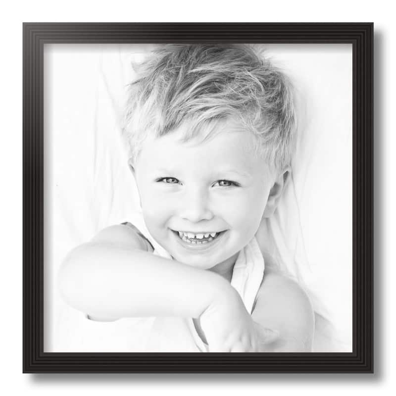 ArtToFrames Classic Waves 15x15 Inch Picture Frame, 1.00 Inch Wood Poster Frame Available in Multiple Colors (60823-15x15)