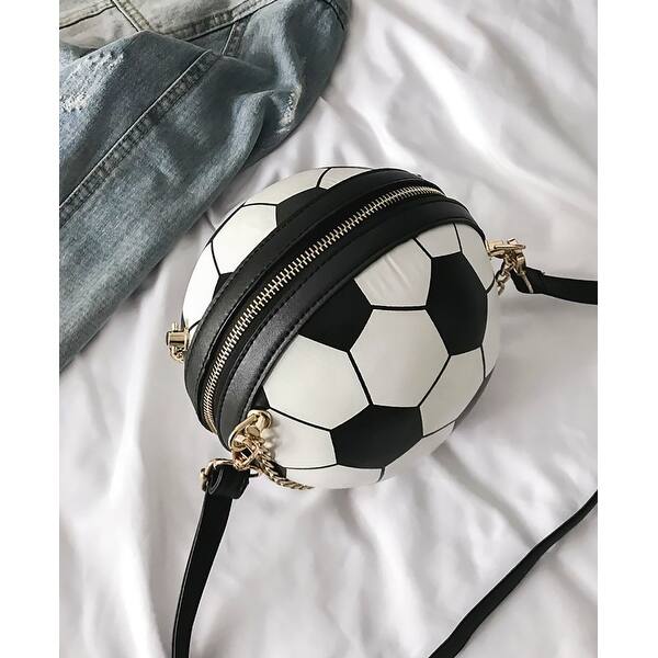 Shop Qzunique Women S Football Shaped With Black And White Color