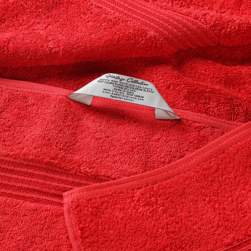 Superior Heritage Egyptian Cotton Absorbent 3-Piece Towel Set