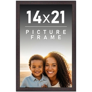 14x21 Frame Brown Picture Frame - Complete Modern Photo Frame