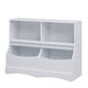 preview thumbnail 27 of 26, Stylish Kid's Toy Storage Organizer with Bookcase, Multi-Functional Nursery Storage Cubby Cabinet for Playroom and Bedroom