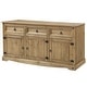 preview thumbnail 1 of 15, 65" Wood Buffet Sideboard Farmhouse - Corona Collection | Furniture Dash  Furniture Dash|Antique brown color.
