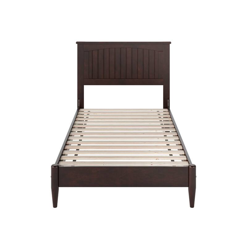 Naples Solid Wood Low Profile Platform Bed