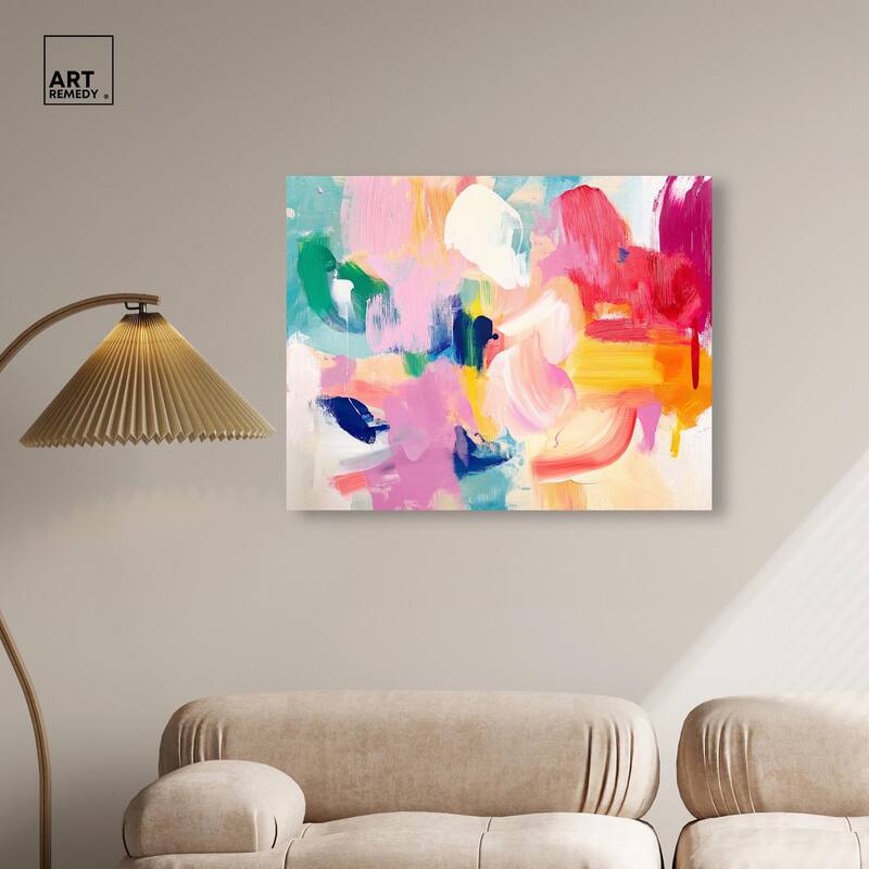 Pigment Play I Canvas by Art Remedy, Gallery Wrapped