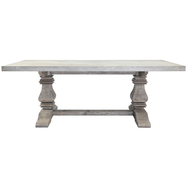 Devers extendable shop dining table