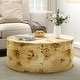 preview thumbnail 1 of 11, Moasis Tree Burl Bark Wood Coffee Table