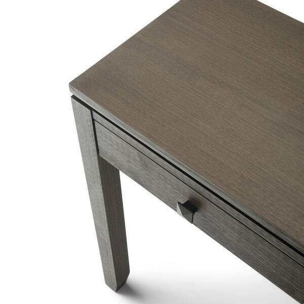 Shop Wyndenhall Essex Solid Wood 38 Inch Wide Contemporary Console Sofa Table 38 Inches Wide 38 Inches Wide On Sale Overstock 7480504 Hickory Brown