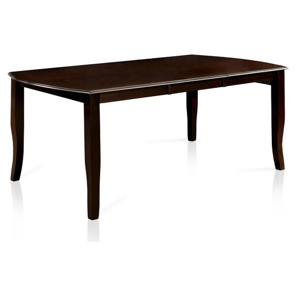 Furniture of America Zita Espresso 72-inch Expandable Dining Table. Opens flyout.