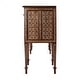 preview thumbnail 6 of 7, Manali 60 in. W Rectangular Mother of Pearl and Wood 4 Drawer 2 Door Console Table