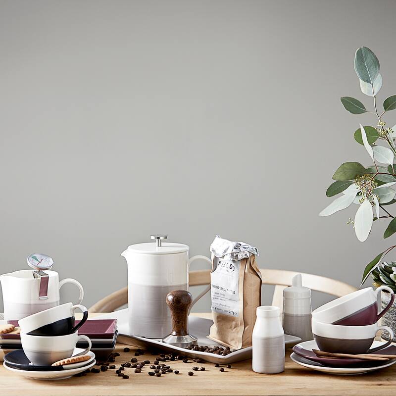 Royal Doulton Coffee Studio Cappuccino Cup & Saucer 9 Oz Set/4