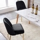 preview thumbnail 17 of 28, Ivinta Upholstered Dining Chair Sets of 2, Mid Century Modern Side Chairs with Spring