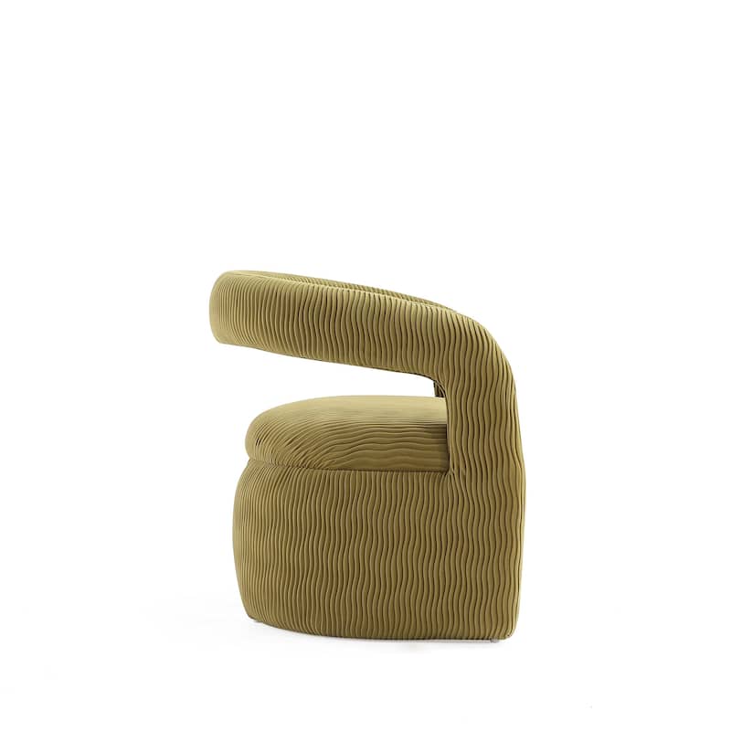 Manhattan Comfort Modern Corvette Velvet Dining Chair